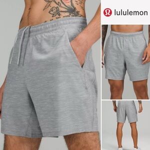 Lululemon Athletic Pace Breaker 7” Lined Short In Seal Grey - Size M